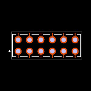 MTLW-106-08-G-D-235 Footprint