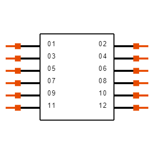 MTLW-106-08-G-D-235 Symbol