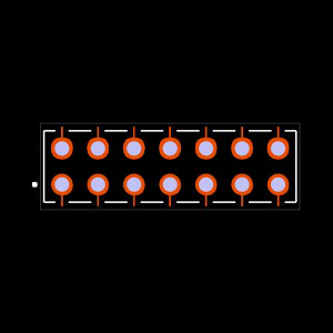 MTLW-107-05-G-D-220 Footprint