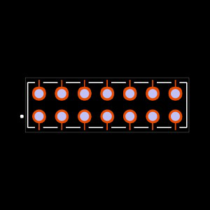 MTLW-107-23-G-D-280 Footprint