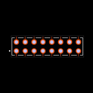 MTLW-108-24-G-D-100 Footprint