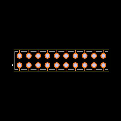 MTLW-110-08-T-D-470 Footprint