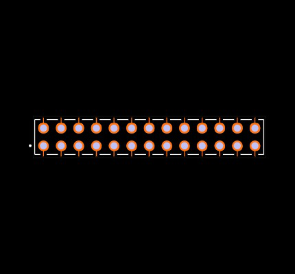 MTLW-113-10-G-D-380 Footprint