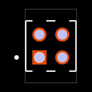 MTMM-102-10-F-D-186 Footprint