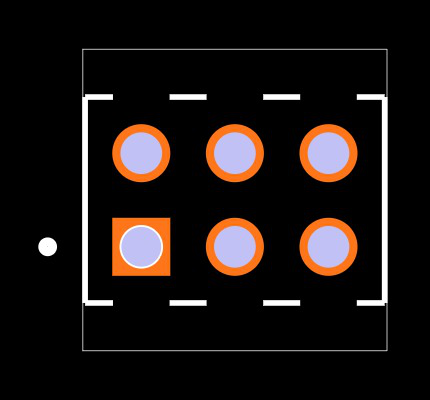 MTMM-103-02-S-D-110 Footprint