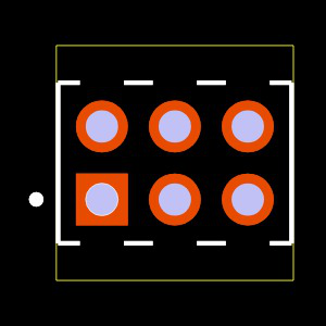 MTMM-103-04-F-D-155 Footprint