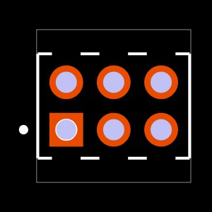 MTMM-103-13-G-D-490 Footprint