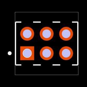 MTMM-103-14-L-D-583 Footprint