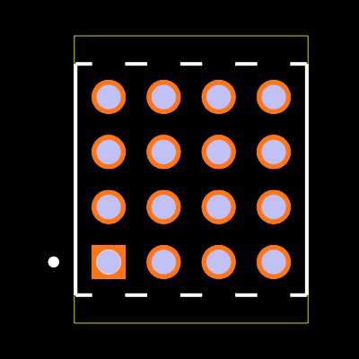 MTMM-104-04-T-Q-230 Footprint
