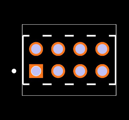 MTMM-104-05-F-D-218 Footprint