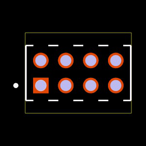 MTMM-104-06-TM-D-238 Footprint