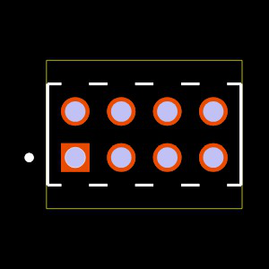 MTMM-104-07-L-D-318 Footprint
