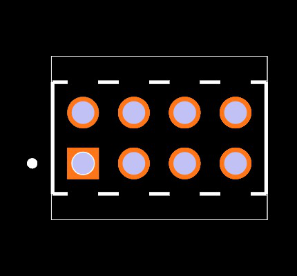 MTMM-104-07-S-D-240 Footprint