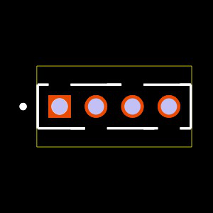 MTMM-104-10-T-S-004 Footprint