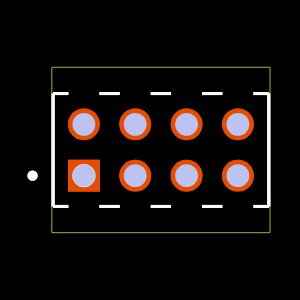 MTMM-104-11-G-D-412 Footprint