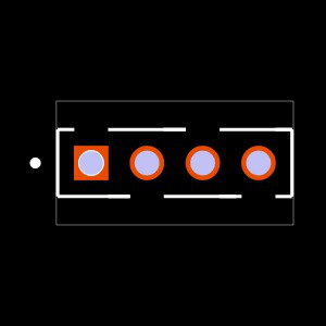 MTMM-104-11-S-S-393 Footprint