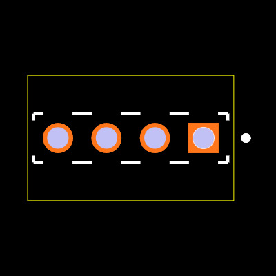 MTMM-104-13-L-S-160 Footprint