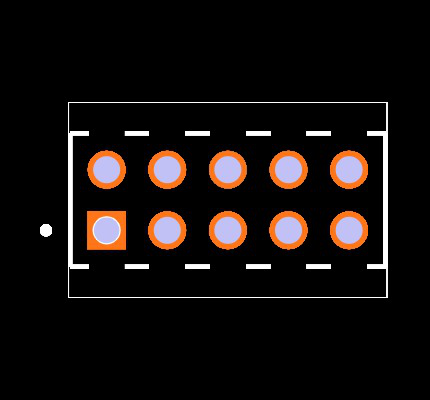 MTMM-105-04-G-D-157 Footprint