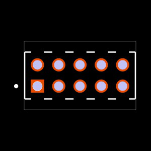 MTMM-105-04-T-D-180 Footprint