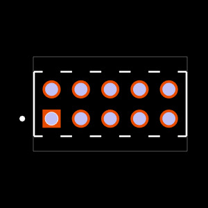 MTMM-105-06-T-D-000 Footprint