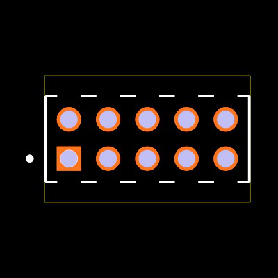 MTMM-105-07-T-D-100 Footprint