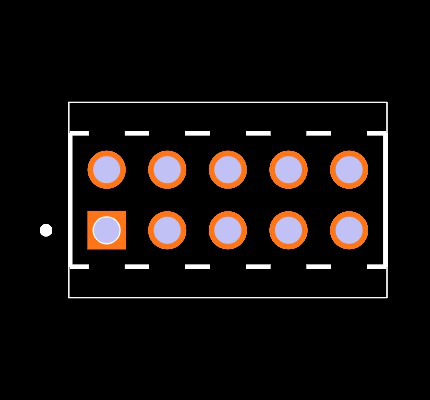MTMM-105-08-F-D-293 Footprint