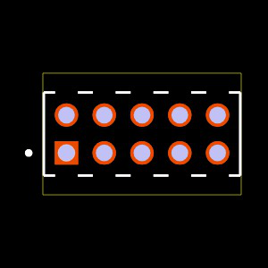MTMM-105-12-S-D-200 Footprint
