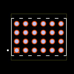 MTMM-106-02-L-Q-070 Footprint