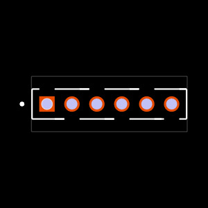 MTMM-106-14-G-S-600 Footprint