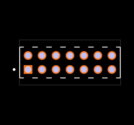 MTMM-107-05-T-D-215 Footprint