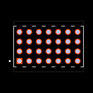 MTMM-107-08-L-Q-340 Footprint