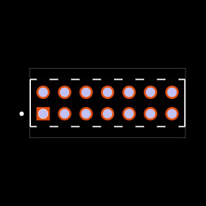 MTMM-107-09-S-D-380 Footprint