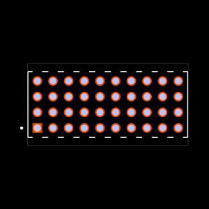 MTMM-110-06-F-Q-255 Footprint