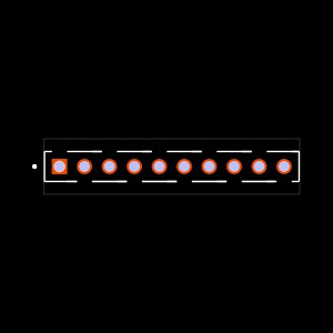 MTMM-110-09-G-S-340 Footprint