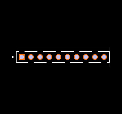 MTMM-110-14-G-S-520 Footprint
