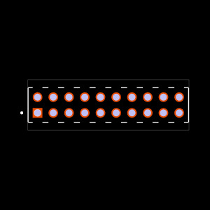 MTMM-110-15-T-D-200 Footprint