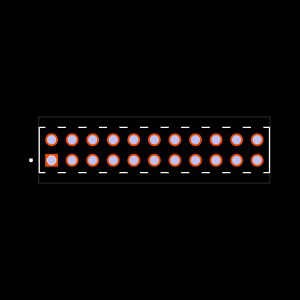 MTMM-111-06-S-D-220 Footprint