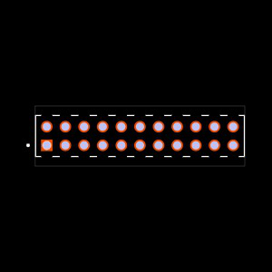 MTMM-111-12-L-D-445 Footprint