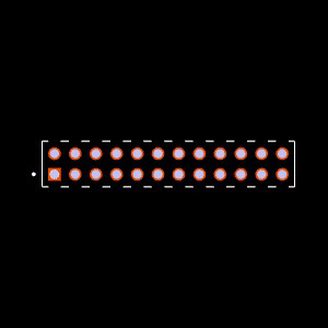 MTMM-112-03-G-D-105 Footprint