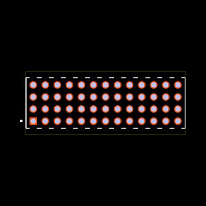 MTMM-113-09-G-Q-320 Footprint