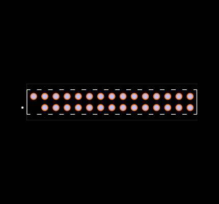 MTMM-115-07-L-D-260-001 Footprint