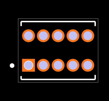 MTMS-105-54-G-D-335 Footprint