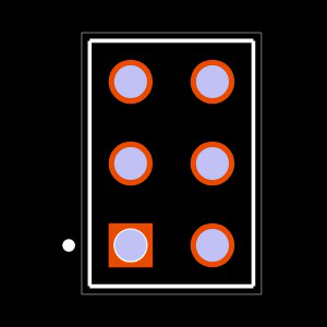 MTSW-102-08-G-T-215 Footprint