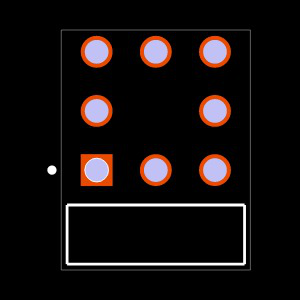 MTSW-103-07-L-T-045-RA-005 Footprint