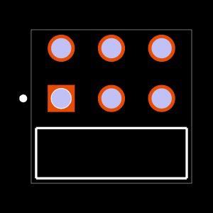 MTSW-103-22-G-D-255-RA Footprint