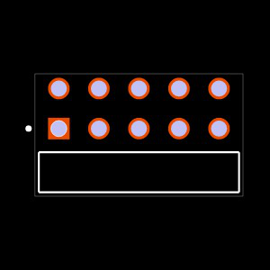 MTSW-105-10-S-D-530-RA Footprint