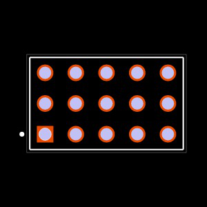MTSW-105-21-L-T-1090 Footprint