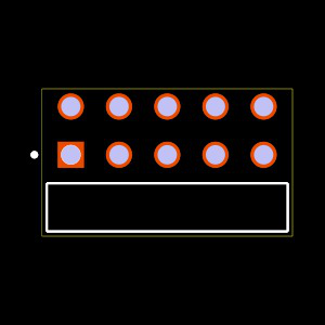 MTSW-105-22-T-D-200-RA Footprint