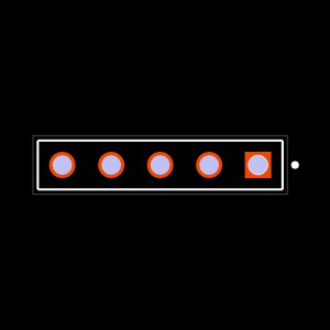 MTSW-105-23-L-S-230 Footprint