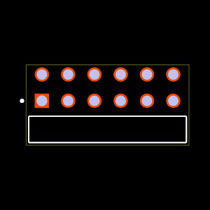 MTSW-106-22-T-D-240-RA Footprint